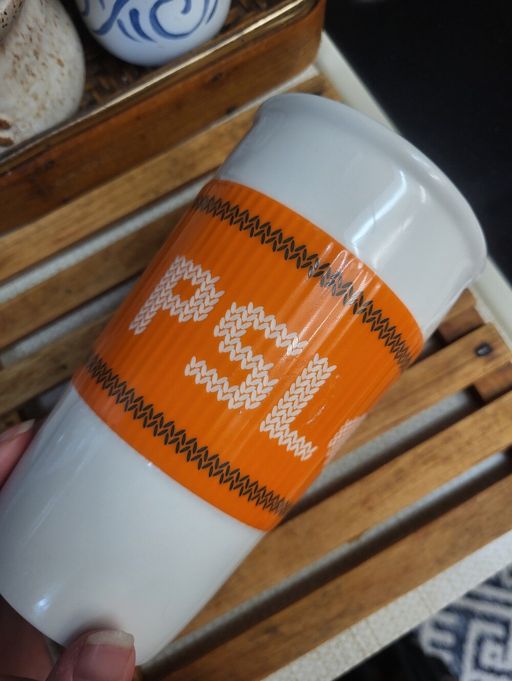 Starbucks Orange PSL Pumpkin Spice Tumblr Ceramic 2016